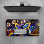 Creative Butterfly Vector Design Desk Pad 3