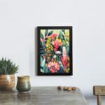 Colorful Flowers Painting Art 3
