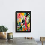 Multi Color Flowers Painting Art 03
