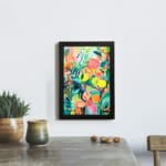 Colorful Flowers Painting Art 3
