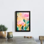 Multi Colors Flowers Painting Art 03