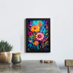 Colorful Flowers Painting Art 3