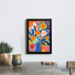 Colorful Flowers Painting Art 3