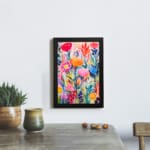 Colorful Flowers Painting Art 3