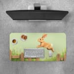 Creative Bunny Vector Design Desk Pad 3