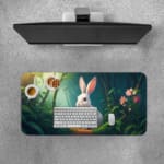Creative Bunny Vector Design Desk Pad 3