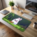 Creative Bunny Vector Design Desk Pad 4