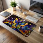 Creative Butterfly Vector Design Desk Pad 4