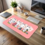 Creative Bunny Vector Design Desk Pad 4