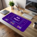 Creative Gaming Type Design Desk Pad 4