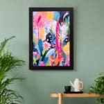 Colorful Flowers Painting Art 4