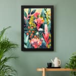Colorful Flowers Painting Art 4