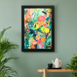 Colorful Flowers Painting Art 4