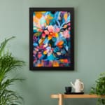 Colorful Flowers Painting Art 4