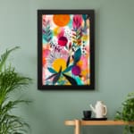 Colorful Flowers Painting Art 4