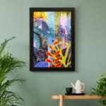 Multi Colors Flowers Painting Art 04