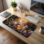 Creative Bunny Vector Design Desk Pad 4