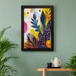 Multi Colors Flowers Painting Art 04
