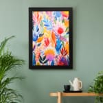 Colorful Flowers Painting Art 4