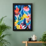 Colorful Flowers Painting Art 4