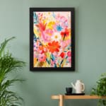 Colorful Flowers Painting Art 4
