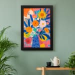 Colorful Flowers Painting Art 4