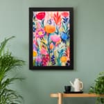 Colorful Flowers Painting Art 4