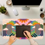 Creative Butterfly Vector Design Desk Pad 5