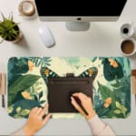 Creative Butterfly Vector Design Desk Pad 5