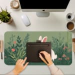 Creative Bunny Vector Design Desk Pad 4