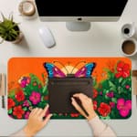 Creative Butterfly Vector Design Desk Pad 5