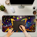 Creative Butterfly Vector Design Desk Pad 5