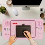 Creative Gaming Type Design Desk Pad 5