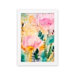 Multi Colors Flowers Painting Art 05