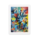 Multi Colors Flowers Painting Art 05