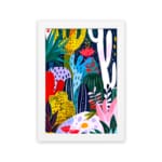 Multi Colors Flowers Painting Art 05