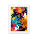 Multi Colors Flowers Painting Art 05