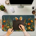 Creative Bunny Vector Design Desk Pad 5
