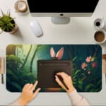 Creative Bunny Vector Design Desk Pad 5