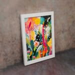 Multi Color Flowers Painting Art 06