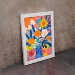 Colorful Flowers Painting Art 6