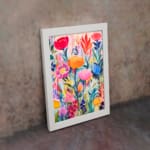 Colorful Flowers Painting Art 6