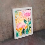Multi Colors Flowers Painting Art 06