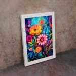 Colorful Flowers Painting Art 6