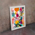 Colorful Flowers Painting Art 6