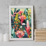Colorful Flowers Painting Art 7