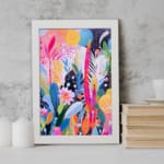 Colorful Flowers Painting Art 7