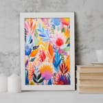 Colorful Flowers Painting Art 7