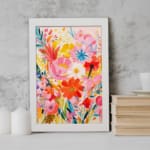 Colorful Flowers Painting Art 7