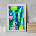 Colorful Flowers Painting Art 7